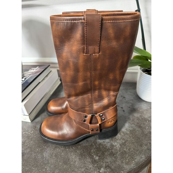 ROC Brown Boots Racer Size 37 7 - Picture 3 of 9